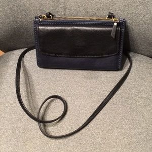Fossil 2-in-1 crossbody wallet/clutch